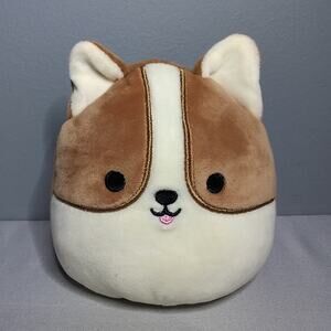 Reginald the Corgi to Karina the Calico Squishmallows Flipamallows Reversable 5"